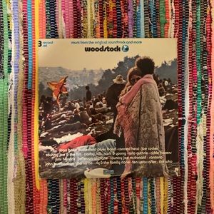 Woodstock 3LP collection vinyl record